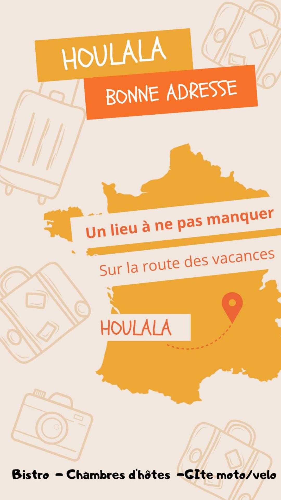 Houlala - Relais D'Etape - Chambres D'Hotes Pont-Eveque Eksteriør billede